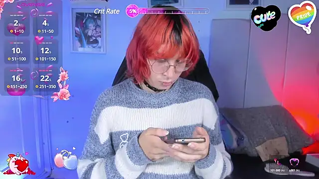 Snapshot of -kisa_ chatting on 26, 2, 2025 -kisa online show from 26, 2, 2025