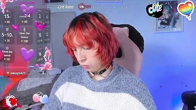 Snapshot of -kisa_ chatting on 27, 2, 2025 -kisa online show from 27, 2, 2025