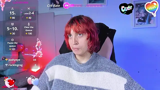 Snapshot of -kisa_ chatting on 28, 2, 2025 -kisa online show from 28, 2, 2025