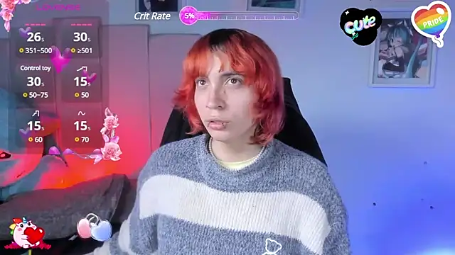 Snapshot of -kisa_ chatting on 6, 3, 2025 -kisa online show from 6, 3, 2025