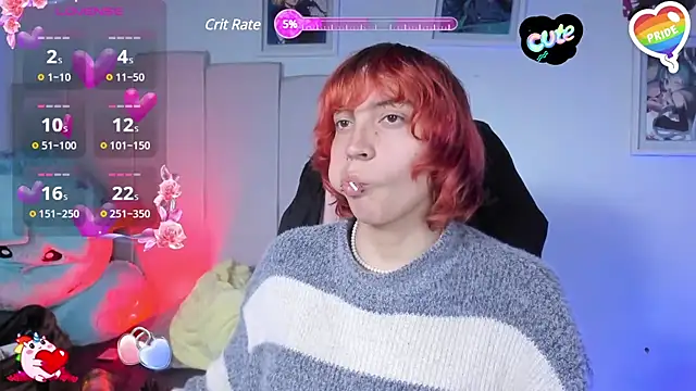 Snapshot of -kisa_ chatting on 7, 3, 2025 -kisa online show from 7, 3, 2025