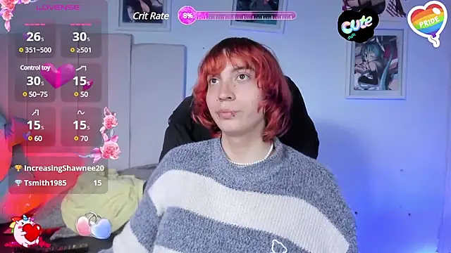 Snapshot of -kisa_ chatting on 7, 3, 2025 -kisa online show from 7, 3, 2025