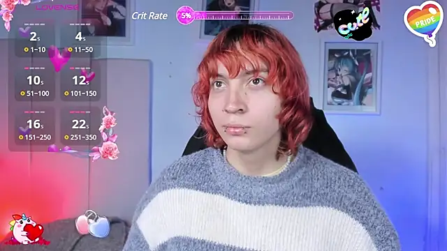 Snapshot of -kisa_ chatting on 8, 3, 2025 -kisa online show from 8, 3, 2025