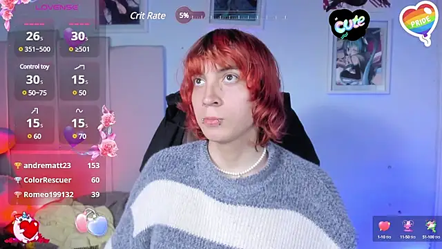 Snapshot of -kisa_ chatting on 8, 3, 2025 -kisa online show from 8, 3, 2025