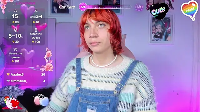 Snapshot of -kisa_ chatting on 13, 3, 2025 -kisa online show from 13, 3, 2025