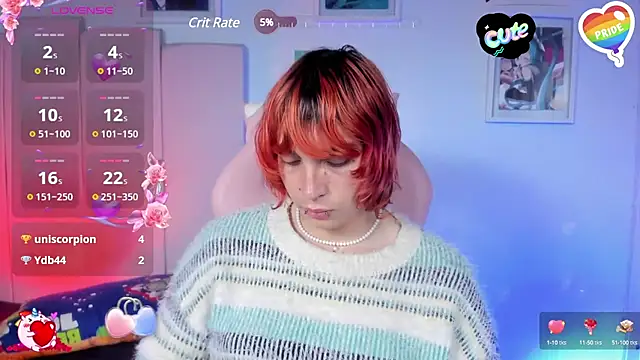 Snapshot of -kisa_ chatting on 14, 3, 2025 -kisa online show from 14, 3, 2025