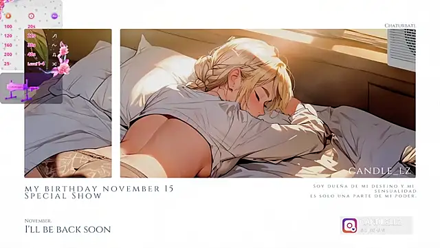 Candle  lz online show from 18, 3, 2025