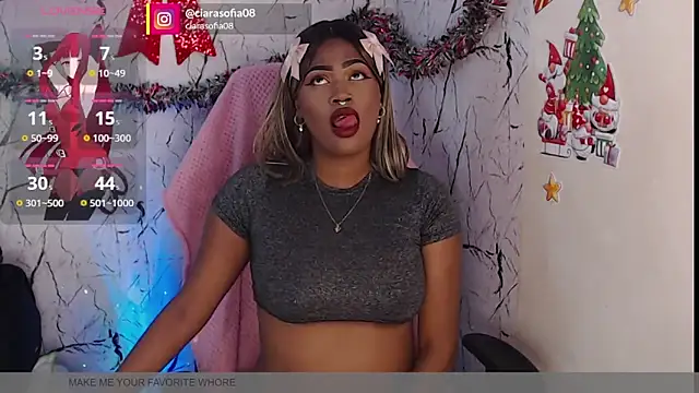 Snapshot of ebonyciaraqueen chatting on 20, 12, 2024 ebonyciaraqueen online show from 20, 12, 2024