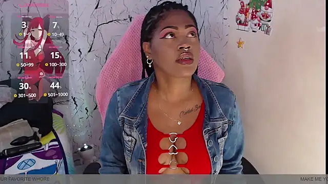 Snapshot of ebonyciaraqueen chatting on 12, 1, 2025 ebonyciaraqueen online show from 12, 1, 2025