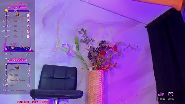 Karla-Ebony online show from 29, 10, 2025