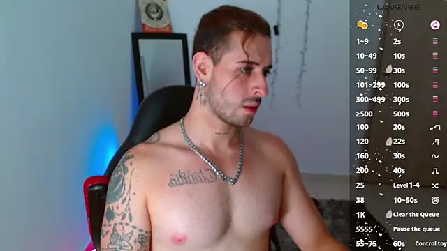 Snapshot of Ares_blue chatting on 25, 1, 2025 Ares blue online show from 25, 1, 2025