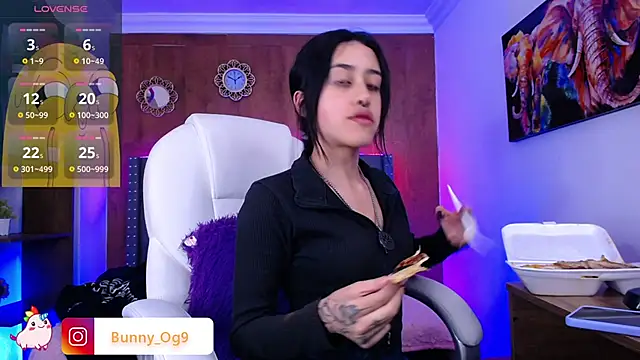 Snapshot of Bunny_O chatting on 22, 1, 2025 Bunny O online show from 22, 1, 2025