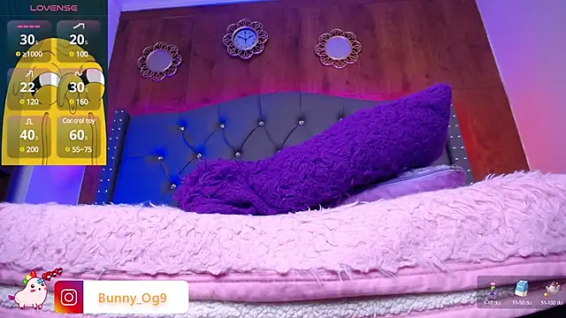 Snapshot of Bunny_O chatting on 11, 2, 2025 Bunny O online show from 11, 2, 2025