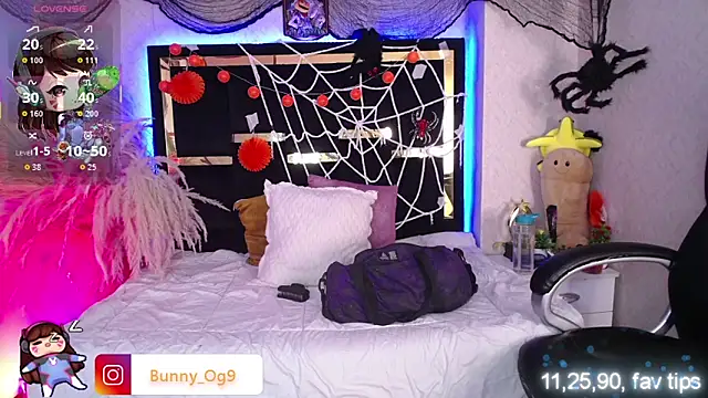 Snapshot of Bunny_O chatting on 5, 11, 2025 Bunny O online show from 5, 11, 2025