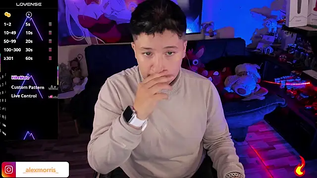  AlexMorris online show from 4, 12, 2025