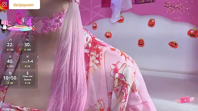 DaripQueen online show from 27, 10, 2025