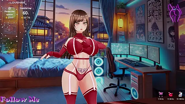 Hanaedamngirl online show from 23, 11, 2025