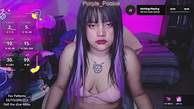 Purple Pookie online show from 28, 11, 2025