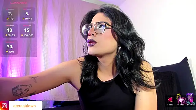 Snapshot of Eterea_blow chatting on 3, 8, 2026 Eterea blow online show from 3, 8, 2026