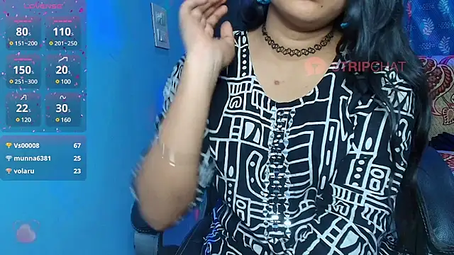 Snapshot of manogna_teluguammai chatting on 8, 1, 2025 manogna teluguammai online show from 8, 1, 2025