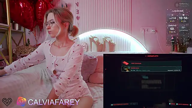 calviafarey online show from 21, 2, 2026