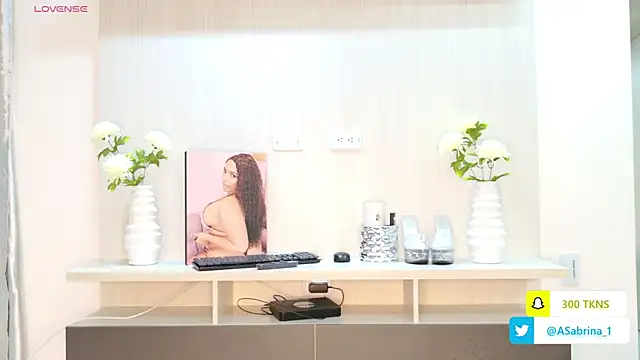 Snapshot of SabrinaAlcantara1 chatting on 14, 12, 2025 SabrinaAlcantara1 online show from 14, 12, 2025