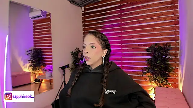 Sapphire Venuss online show from 9, 1, 2026