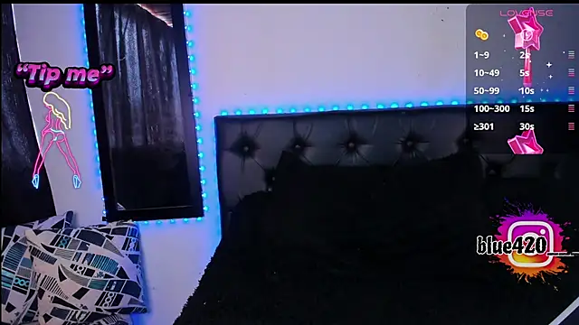 Skyler  blue4 online show from 10, 12, 2024