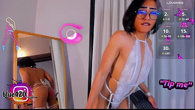 Skyler  blue4 online show from 1, 1, 2025