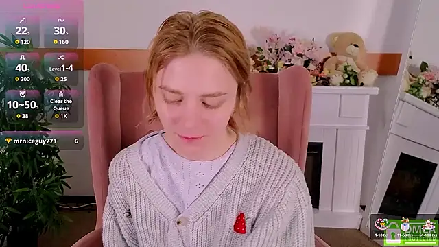 Snapshot of MirraBellanta chatting on 9, 1, 2026 MirraBellanta online show from 9, 1, 2026