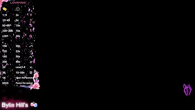 Snapshot of Bylie_Hills chatting on 18, 11, 2025 Bylie Hills online show from 18, 11, 2025