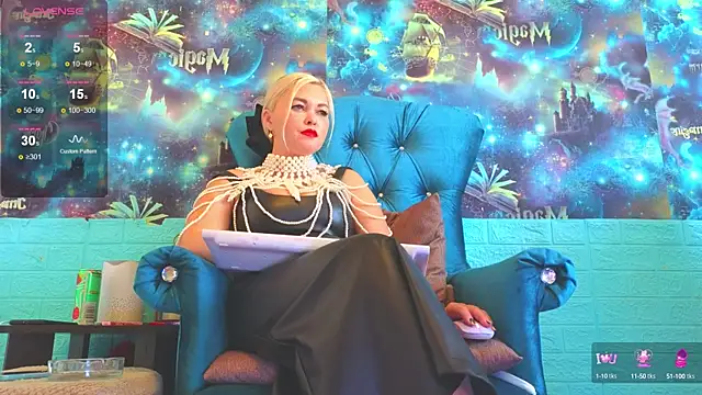 Snow Goddess online show from 12, 10, 2025