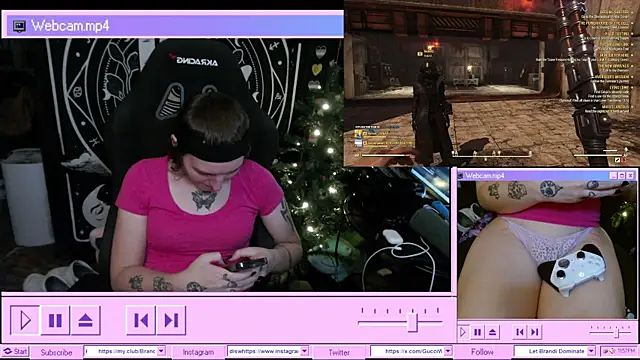 BrandiWRLD 999 online show from 10, 1, 2025