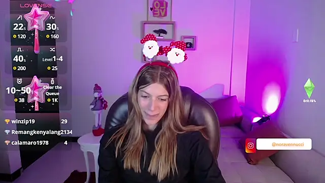 Nora Vennucci online show from 17, 12, 2024