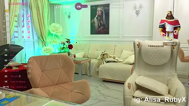 Alisa Ruby online show from 26, 2, 2025