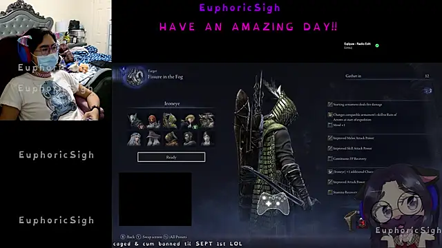 EuphoricSigh online show from 4, 6, 2026