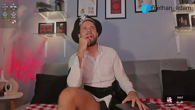 Snapshot of ETHAN_ADAM chatting on 2, 10, 2025 ETHAN ADAM online show from 2, 10, 2025