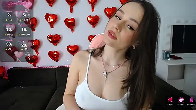 Snapshot of Emillias chatting on 17, 3, 2025 Emillias online show from 17, 3, 2025