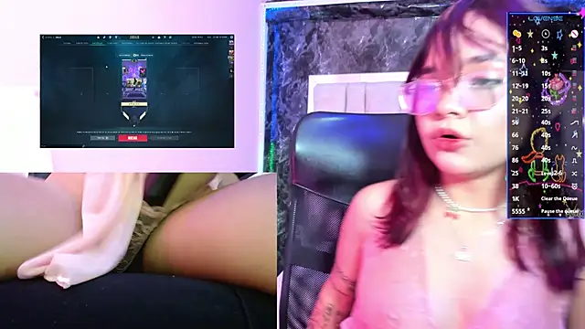 PetiteSalome online show from 22, 1, 2025