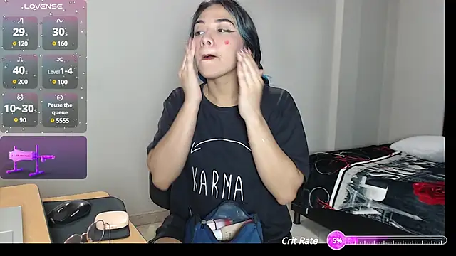 Snapshot of Lune_Claire chatting on 10, 2, 2025 Lune Claire online show from 10, 2, 2025