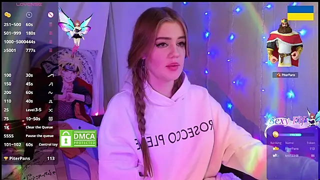 Snapshot of RedVelveten chatting on 20, 2, 2025 RedVelveten online show from 20, 2, 2025