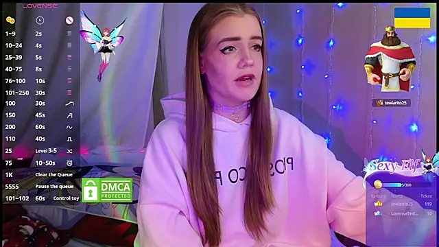 Snapshot of RedVelveten chatting on 23, 2, 2025 RedVelveten online show from 23, 2, 2025