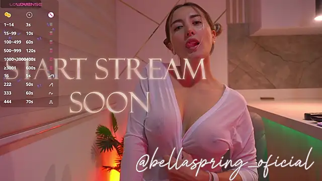 b3llaspringg online show from 15, 1, 2026