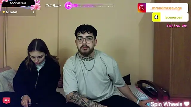 MrAndMrsSavage online show from 7, 2, 2025