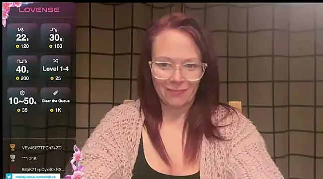 MelodyRoseUk online show from 9, 1, 2025