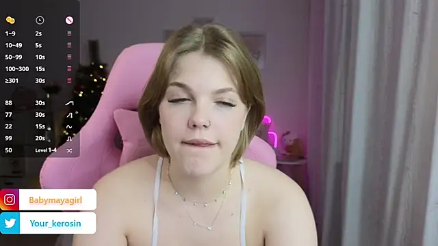 Snapshot of Maya_Rave chatting on 12, 1, 2025 Maya Rave online show from 12, 1, 2025