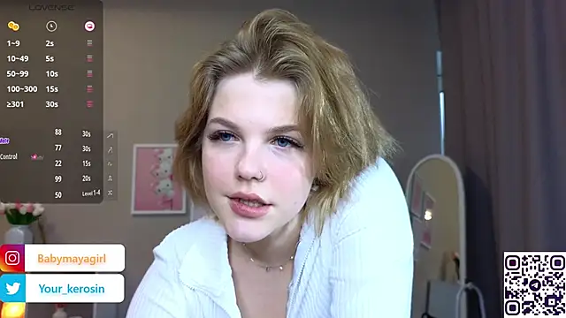 Snapshot of Maya_Rave chatting on 23, 1, 2025 Maya Rave online show from 23, 1, 2025