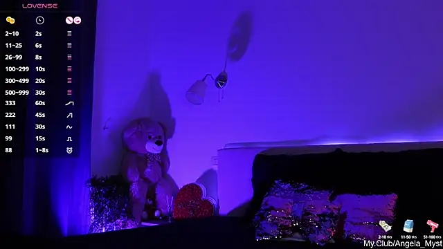 Angela Myst online show from 12, 10, 2025