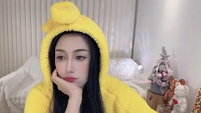 Snapshot of K-moumou chatting on 1, 1, 2025 K-moumou online show from 1, 1, 2025