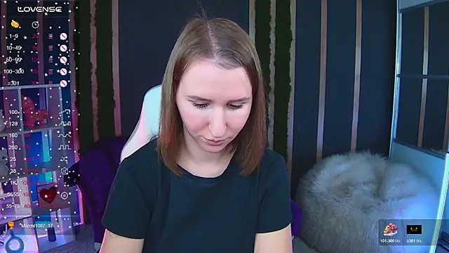 Snapshot of AliceBYKiss chatting on 7, 11, 2025 AliceBYKiss online show from 7, 11, 2025